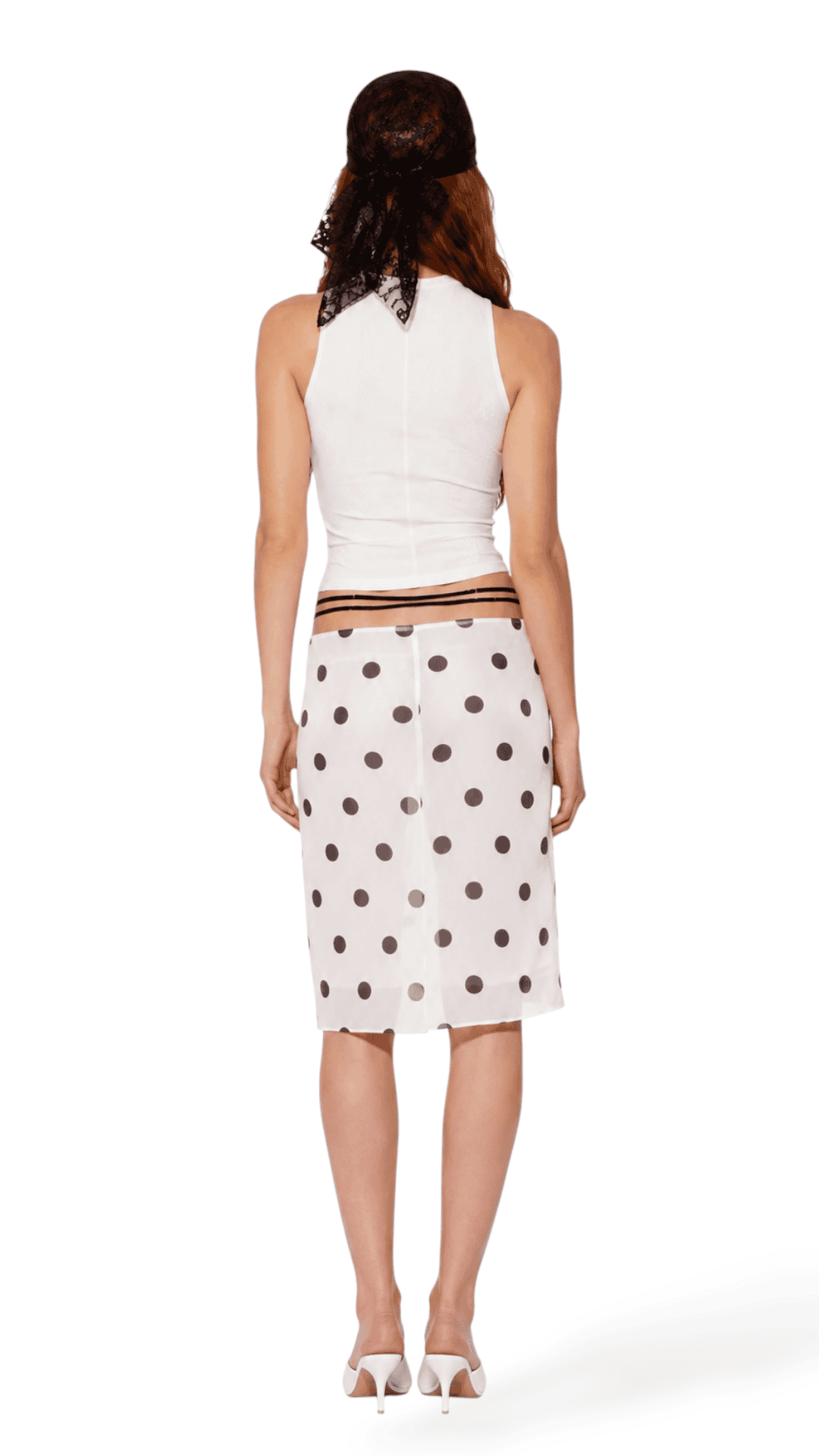 DOTTIE MIDI SKIRT - RO