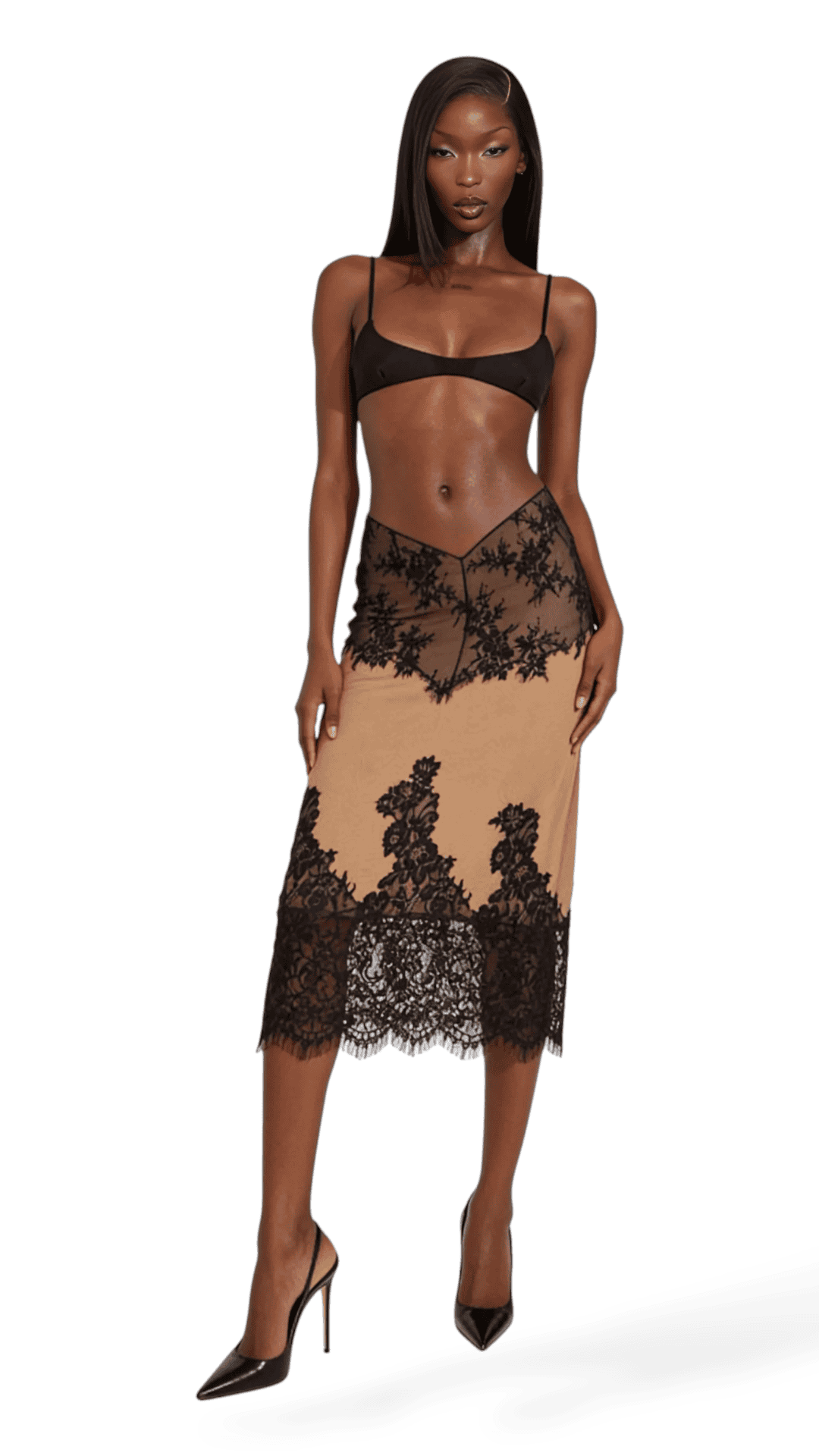 TALIA II MIDI SKIRT - RO
