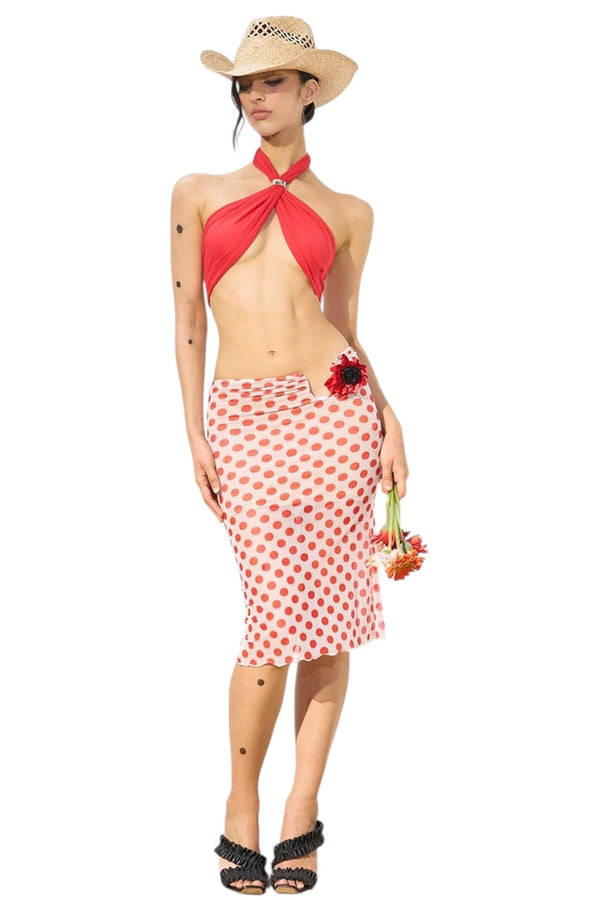 LOLA MIDI SKIRT