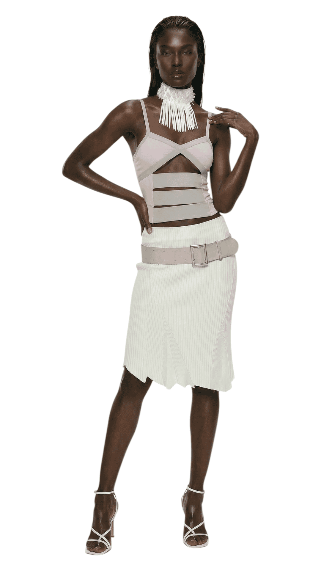 ELEN MIDI SKIRT - RO